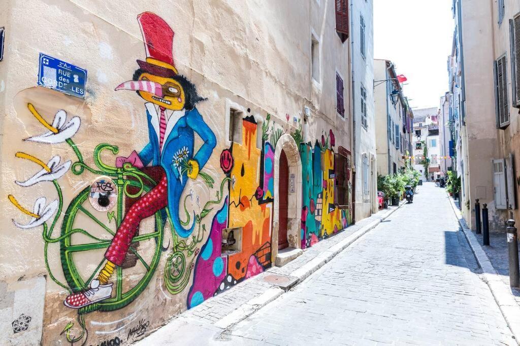 Apartamento La Piboule - Au Coeur Du Panier T2 -39M2 Marsella Exterior foto