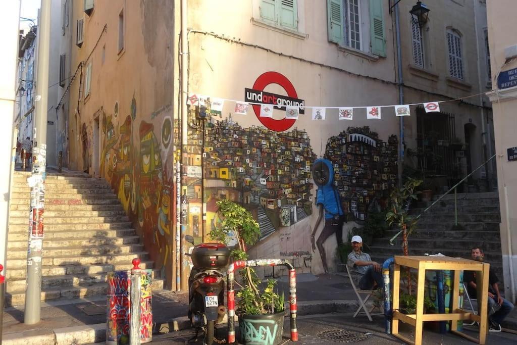 Apartamento La Piboule - Au Coeur Du Panier T2 -39M2 Marsella Exterior foto